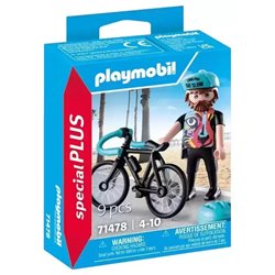 CICLISTA DE CARRETERA PLAYMOBIL
