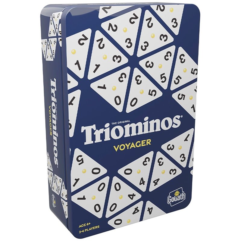 TRIOMINOS CAJA METALICA
