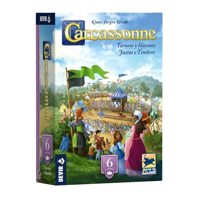 CARCASSONNE EXP.6 - TORNEOS Y BLASONES