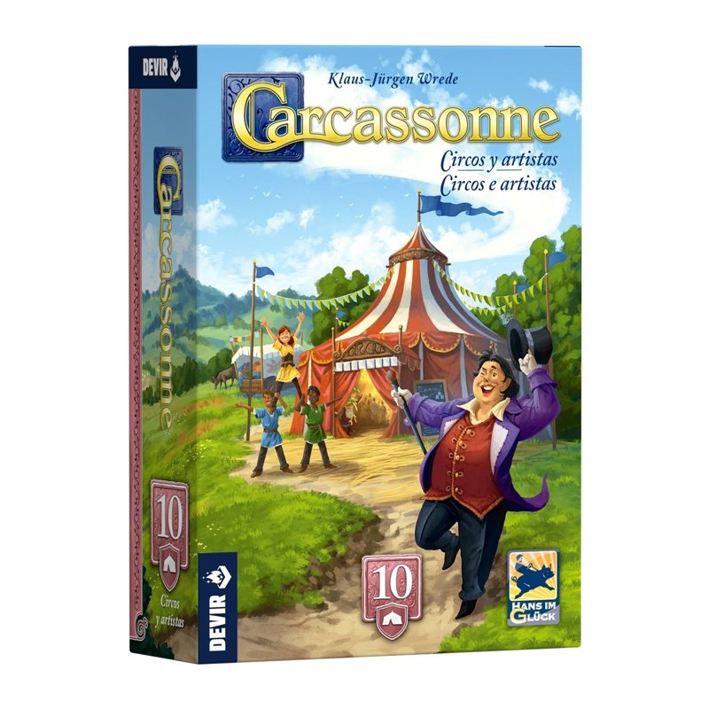 CARCASSONNE EXP.10 - CIRCOS Y ARTISTAS