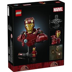 (REACONDICIONADO) LEGO MARVEL - BUSTO DE IRON MAN MK4