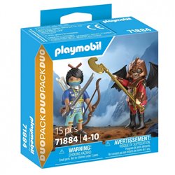 PLAYMOBIL DUO PACK - DUELO NOVELMORE vs BURNHAM