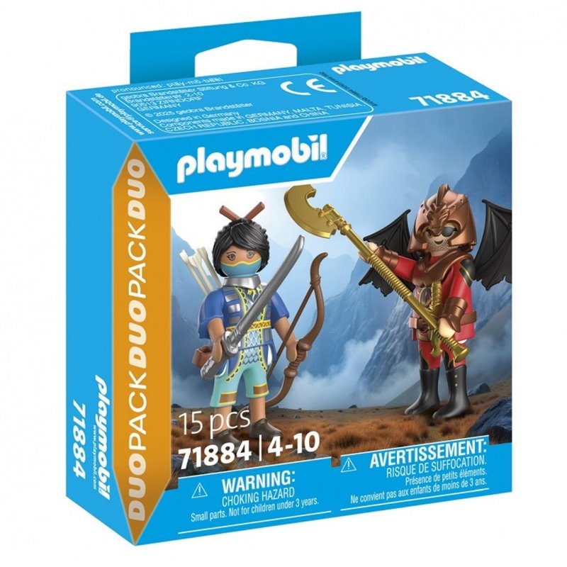 PLAYMOBIL DUO PACK - DUELO NOVELMORE vs BURNHAM