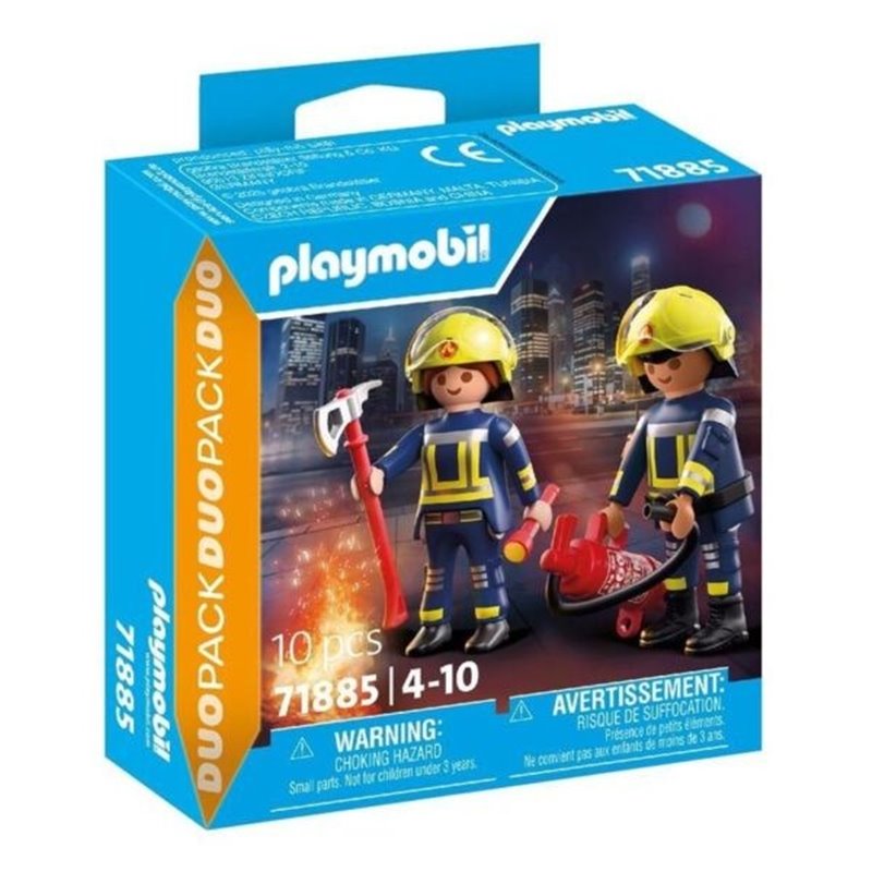 PLAYMOBIL DUO PACK - BOMBEROS