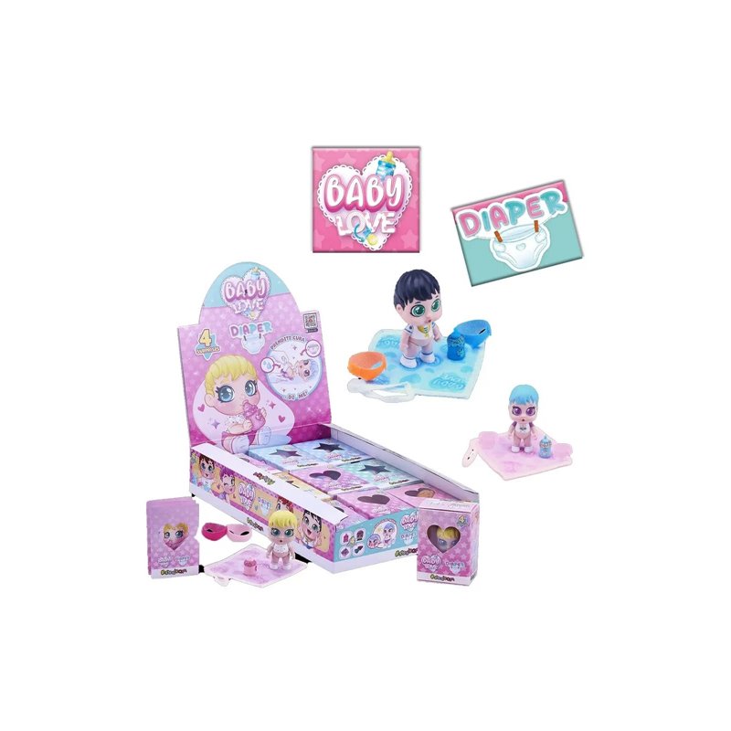 DISPLAY 6 BABY LOVE DIAPER