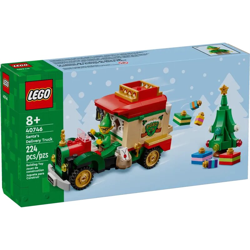 LEGO LEL SEASONS AND OCCA - CAMION DE REPARTO DE PAPA NOEL
