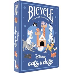 NAIPES - BARAJA BICYCLE DISNEY CATS & DOGS
