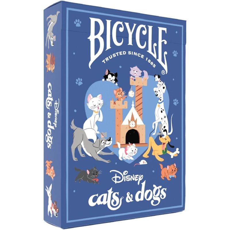NAIPES - BARAJA BICYCLE DISNEY CATS & DOGS