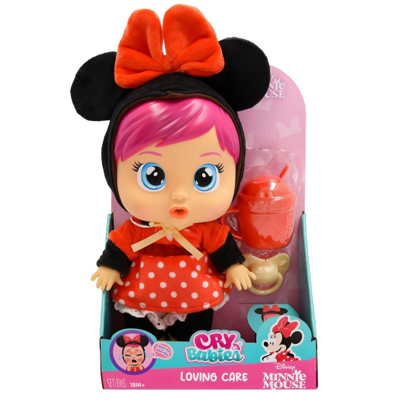 BEBES LLORONES LOVING CARE DISNEY MINNIE MOUSE