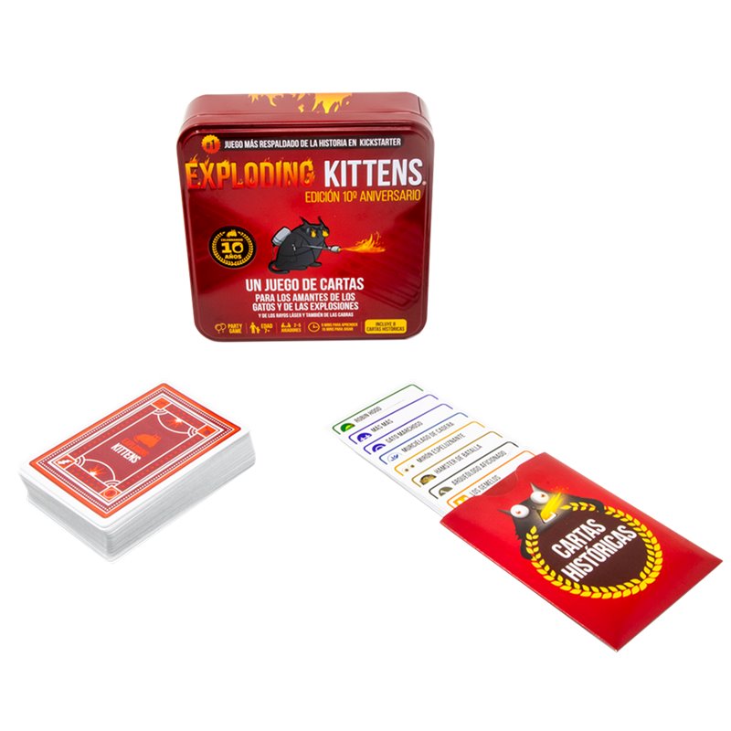 EXPLODING KITTENS ED. 10º ANIVERSARIO