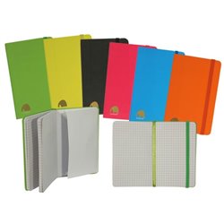 LIBRETA NOTAS CUDRICULADA CON HILO SEPARADOR 9x14cm