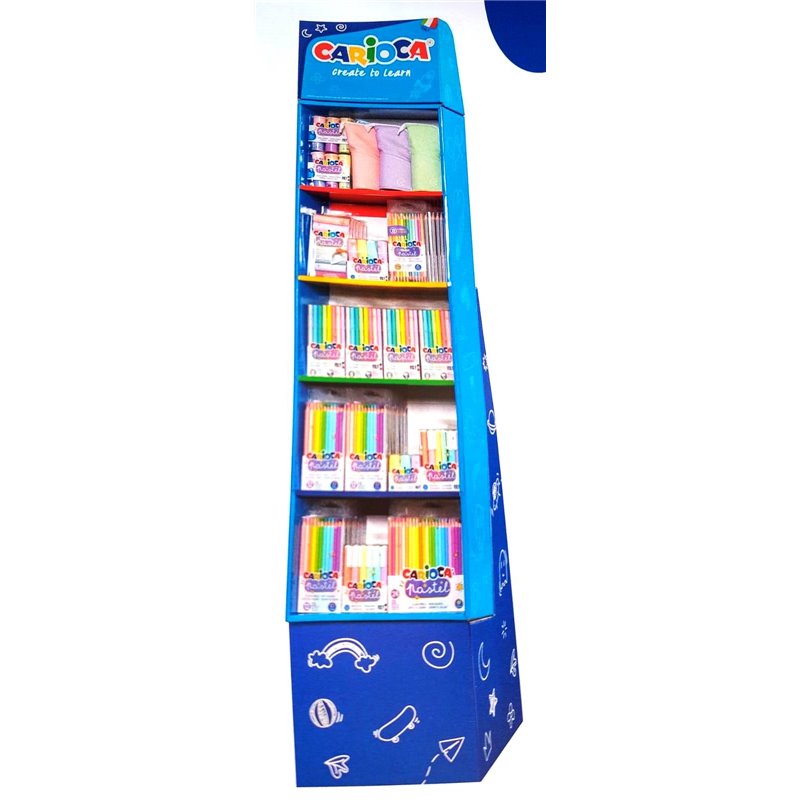 CARIOCA PASTEL DISPLAY 172 PCS