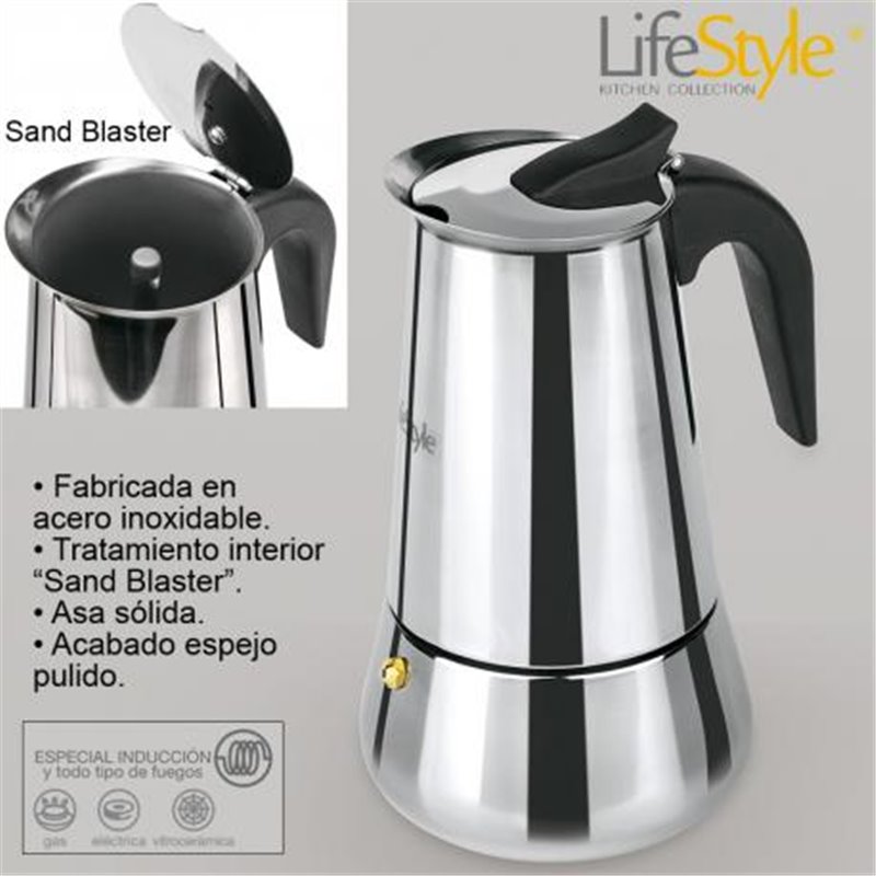 CAFETERA INOX 12 TAZAS