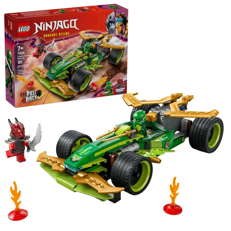 NUNJAGO LEGO COCHE CARRERAS DE LLOYD - DRAGONS RISING