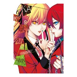 (PREPEDIDO) KAKEGURUI TWIN: JUGADORES DEMENTES NÚM. 06