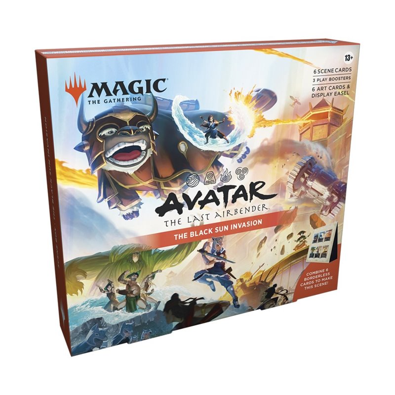 MAGIC AVATAR 4 BOX THE BLACK SUN INVASION : THE LAST AIRBENDER (INGLES)