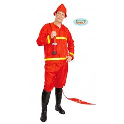 DISFRAZ BOMBERO ADULTO