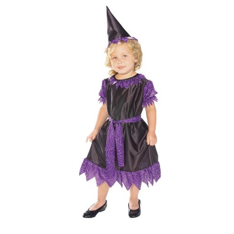 DISFRAZ BRUJA PURPURA INFANTIL