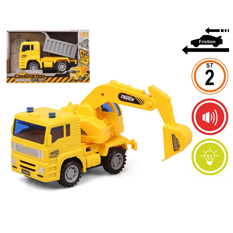 CAMIONES 22X14CM LUZ/SONIDO 2 ST.