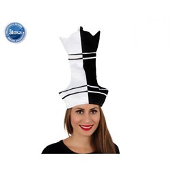 SOL. GORRO FICHA AJEDREZ, REINA