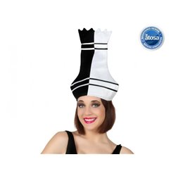 SOL. GORRO FICHA AJEDREZ, REY