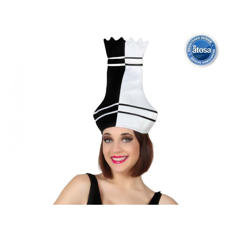 SOL. GORRO FICHA AJEDREZ, REY