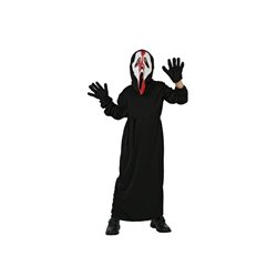 VACIO  DISFRAZ FANTASMA GRITO ENSANGRENTADO T-3