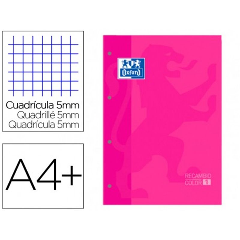 RECAMBIO CUADROS A4 80H OXFORD