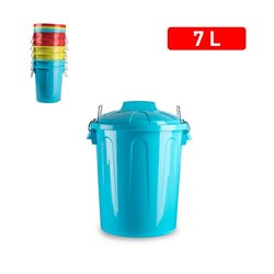 CUBO BASURA 7 L COLOR