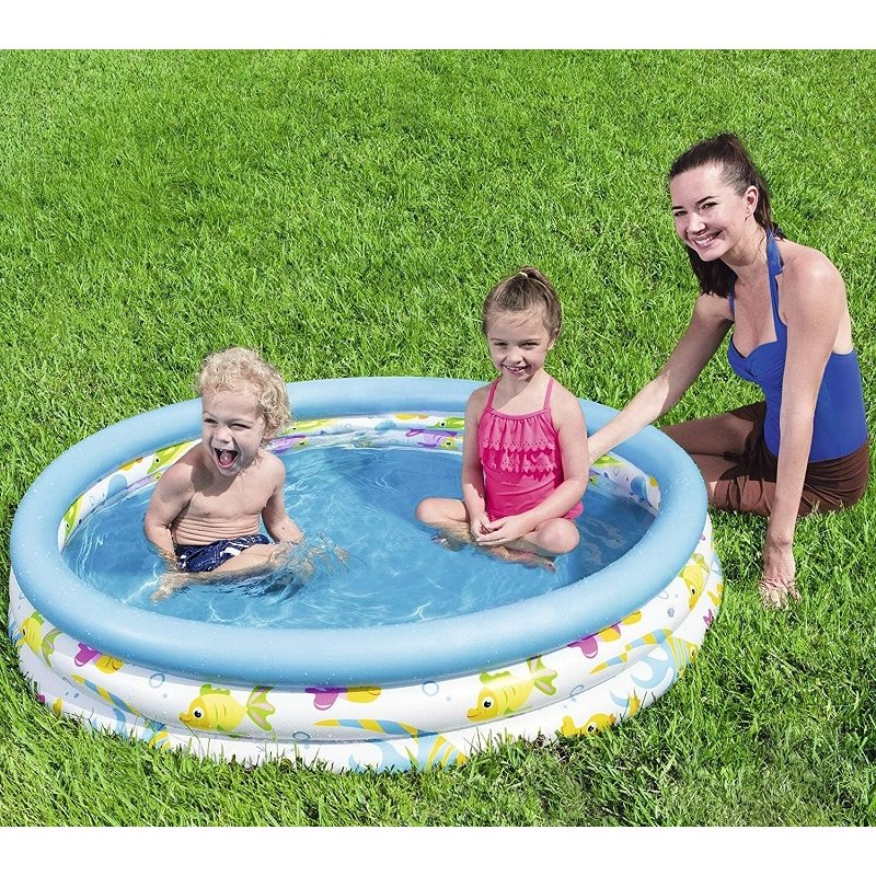 PISCINA INFANTIL CORALES MARINOS 1.22m x 25cm