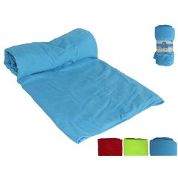 TOALLA DE PLAYA 230X150CM COLORES SURTIDOS