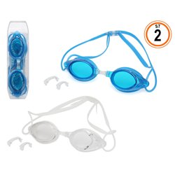 GAFAS PISCINA SILICONA 2 ST. ADULTO