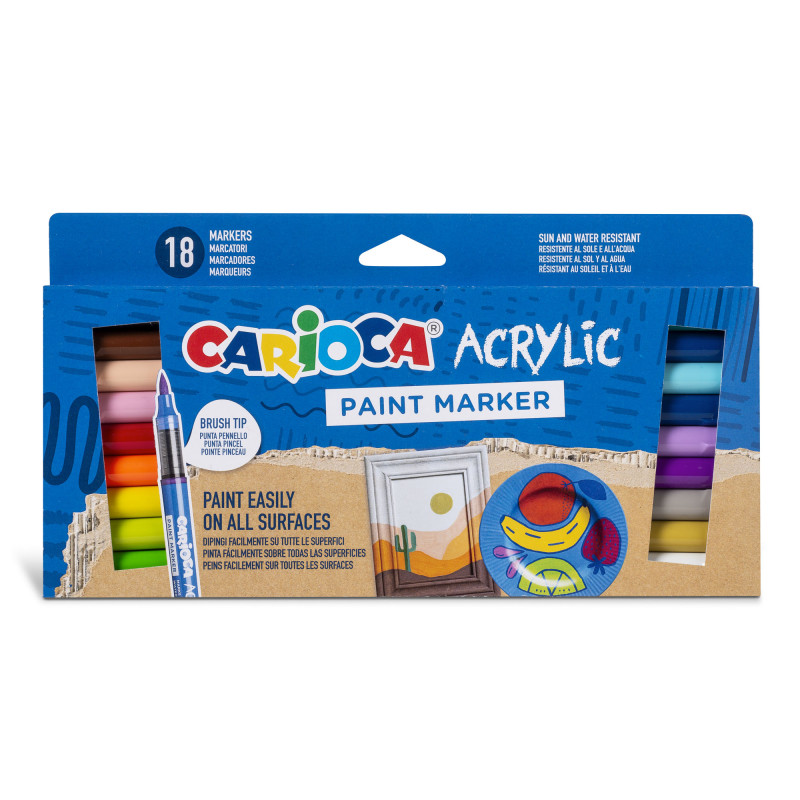 CARIOCA ACRYLIC PAINT MARKER