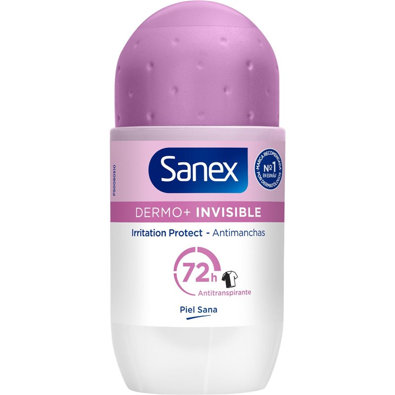 SANEX DESODORANTE ROLL-ON DERMO INVISIBLE 50ML