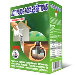 ACTIVADOR FOSSAS SEPTICAS MONODOSIS 12UD 20GR
