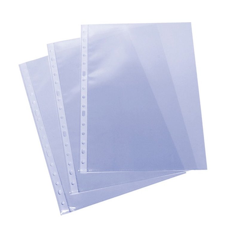 FUNDAS MULTITALADRO 11 PP GALGA A4 TRANSPARENTE BOLSA -10u-