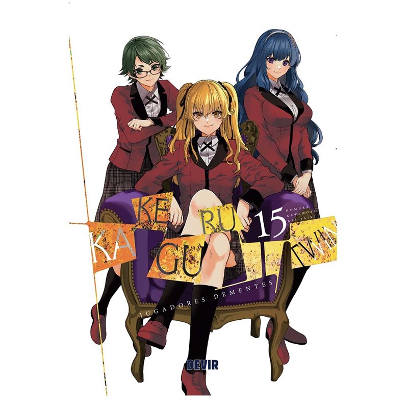 KAKEGURUI TWIN: JUGADORES DEMENTES NÚM. 15