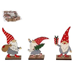 SANTA ESCENA CON BASE 3 SURT 11 CM