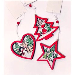 COLGANTE FIGURA C/ESCENA 10X10CM 3STD