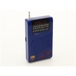 RADIO BOLSILLO AZUL F.C. BARCELONA1899
