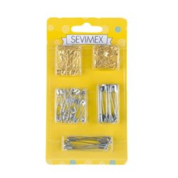 IMPERDIBLES SURT. NIQUEL-ORO 90UD