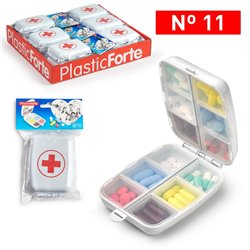 PASTILLERO DE VIAJE N� 11 - 12 COMPARTIMENTOS