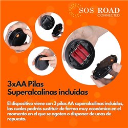 LUZ Y BALIZA DE EMERGENCIA GEOLOCALIZABLE