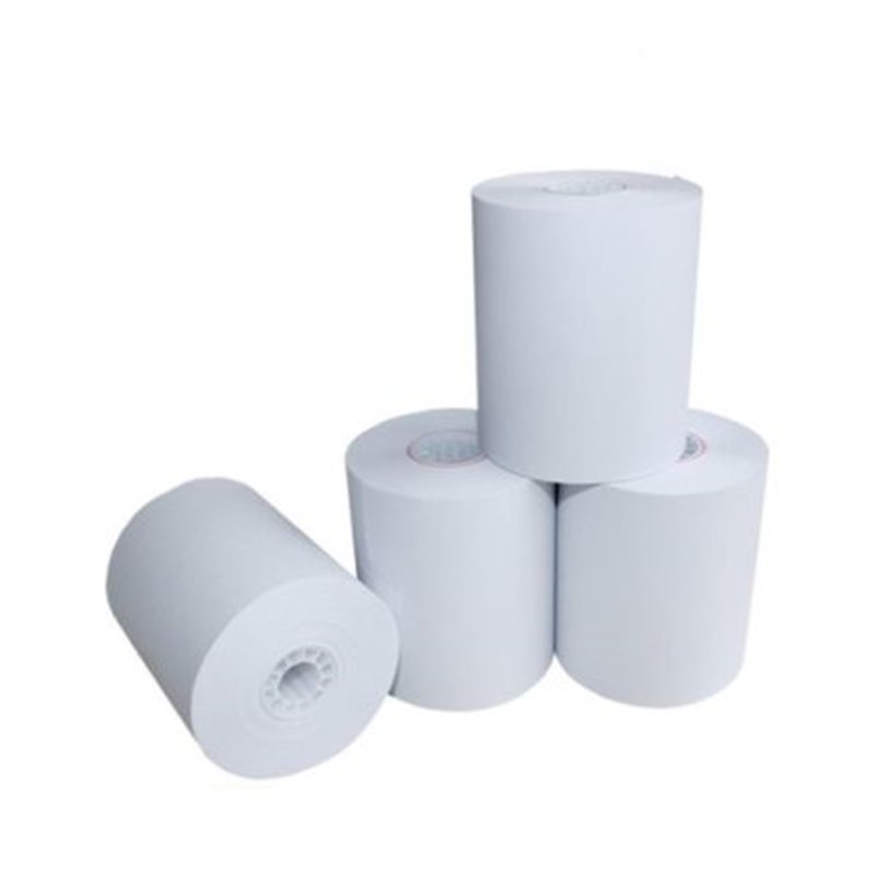 Pack 8 Rollo Papel Autocopiativo 76,5 x 65 mm - 0076