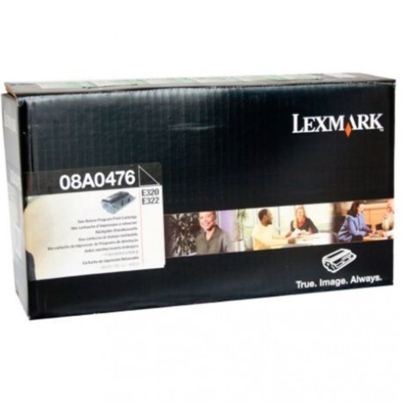Toner Original LEXMARK 08A0476 Negro - 08A0476 [PAG-3000]