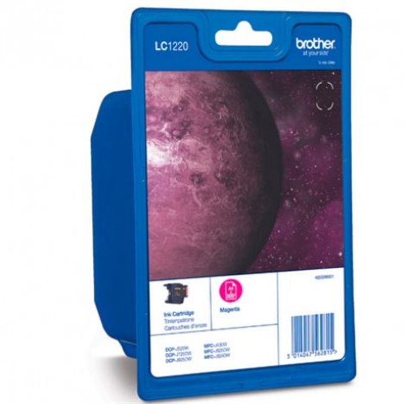 Cartucho Original BROTHER LC1220 Magenta - LC1220MBP [ML-4.8][PAG-300]