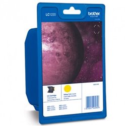 Cartucho Original BROTHER LC1220 Amarillo - LC1220YBP [ML-4.8][PAG-300]