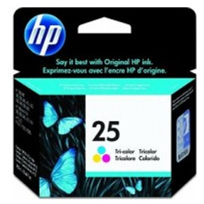 Cartucho Original HP 25 Tricolor - 51625AE [ML-19.5]