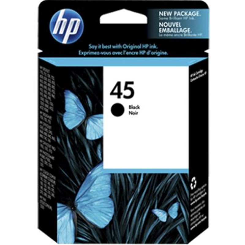 Cartucho Original HP 45E Negro - 51645A [ML-42][PAG-833]
