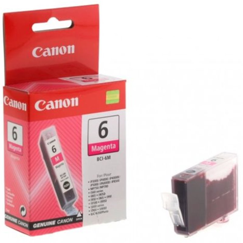 Cartucho Original CANON BCI6 Magenta - BCI6M [ML-13][PAG-280]